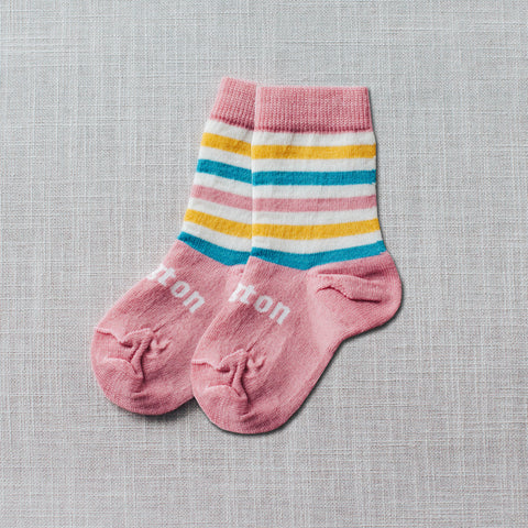 Picnic Merino Crew Baby Socks