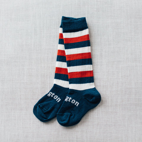 Remy Merino Knee High Baby Socks