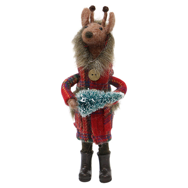 Le Forge Giraffe Woolly Christmas Decoration.