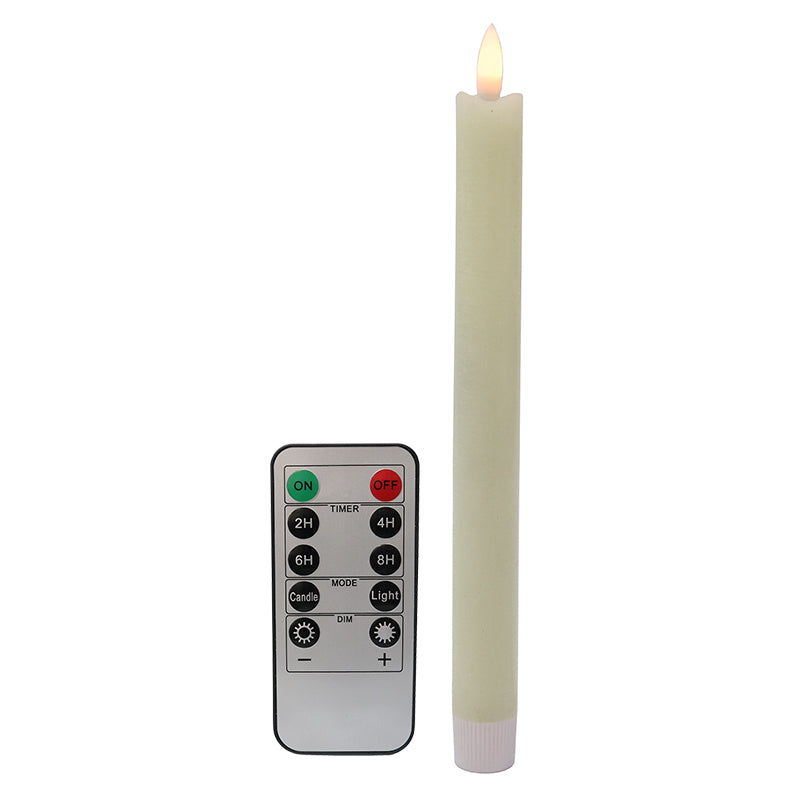 LED Set of 2 Dinner Candle with Remote