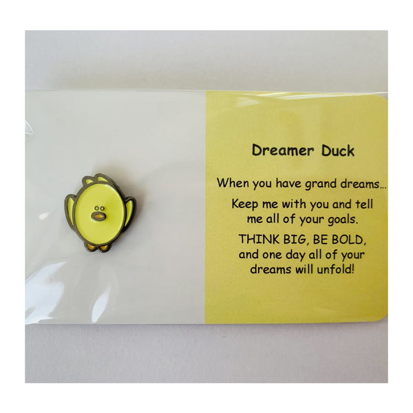 Little Joy Pins Dreamer Duck