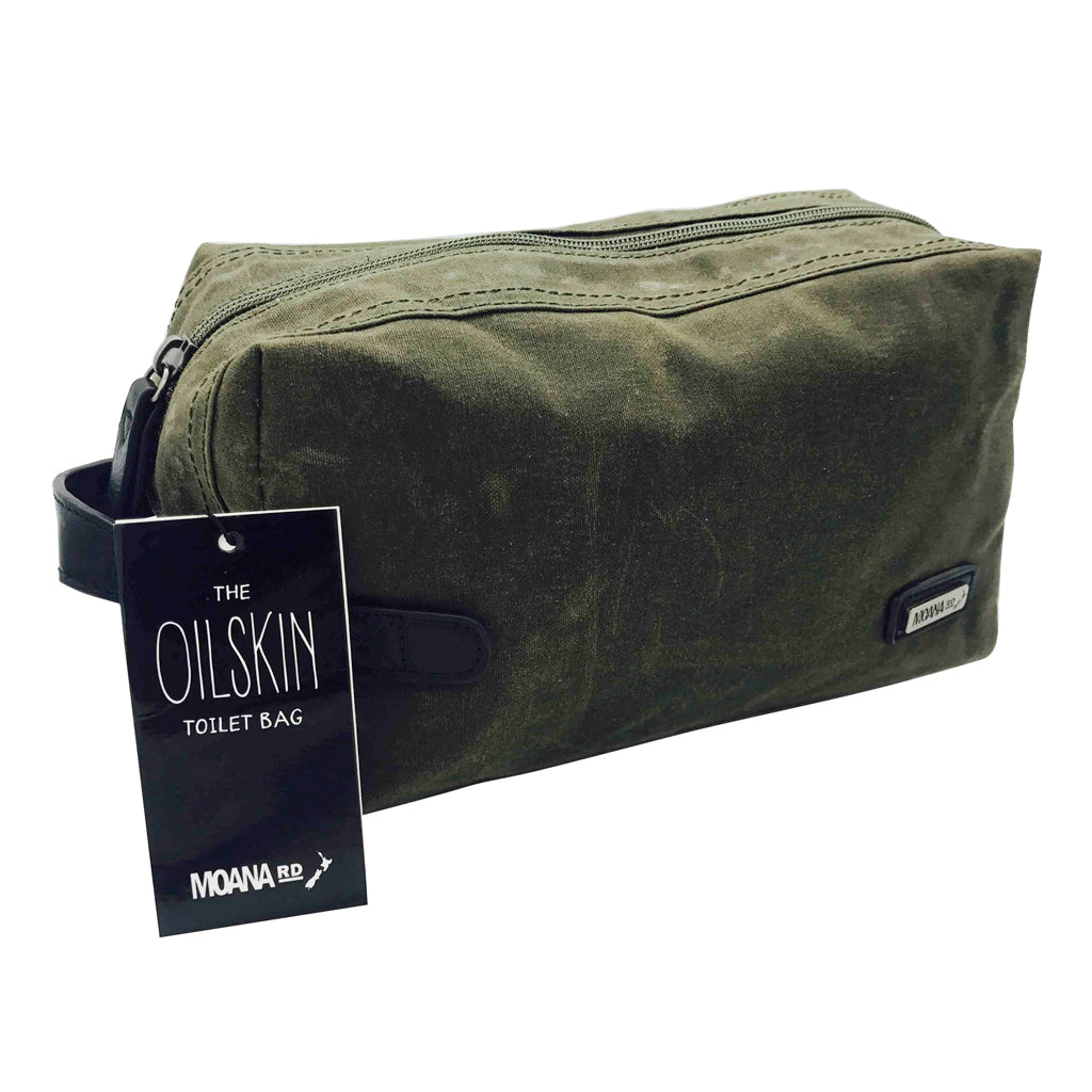 Oilskin Toilet Bag