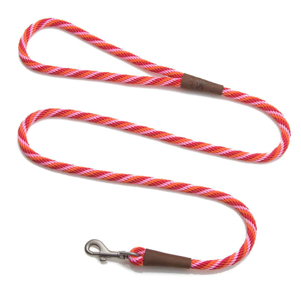 Small Dog Snap Leash in Taffy by Mendota.