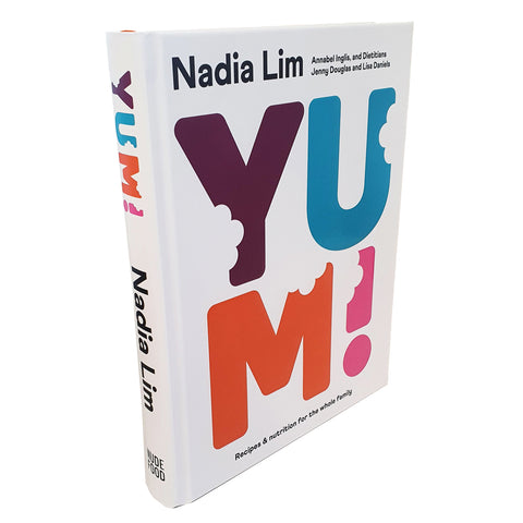 Cover of Yum! Cookbook by Nadia Lim.