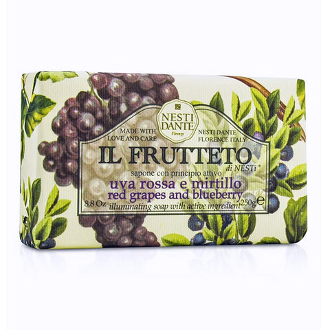 Il Frutteto Red Grapes & Blueberry Soap by Nesti Dante.