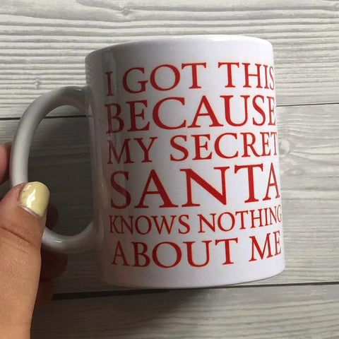 Secret Santa Coffee Mug