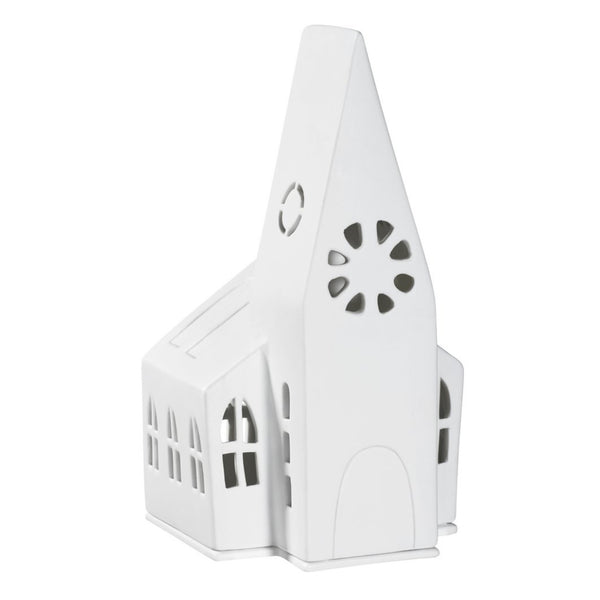 Rader Large Porcelain Tea Light Church.