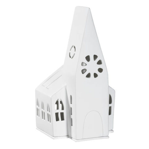 Rader Large Porcelain Tea Light Church.