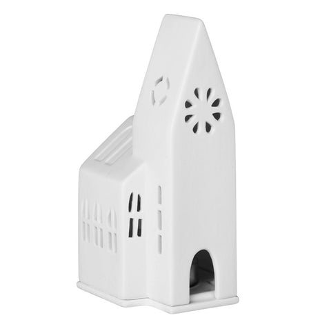 Rader Small Porcelain Tea Light Church.