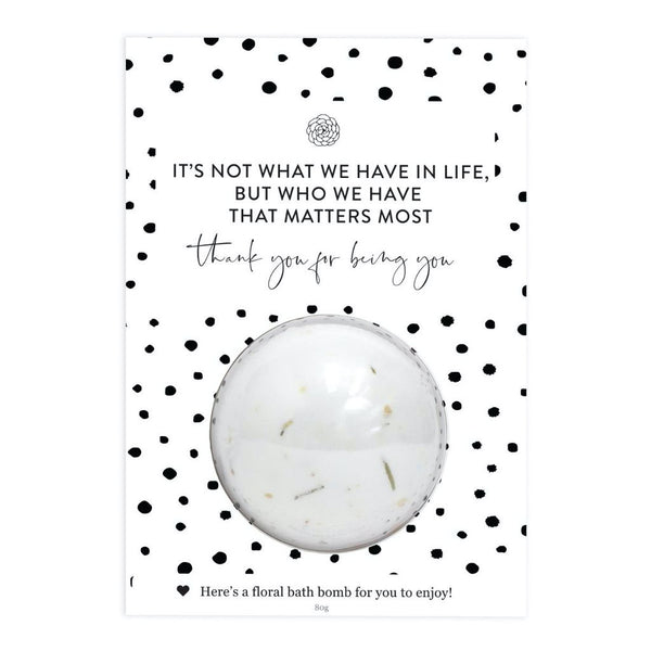 Being You Bath Bomb Gift Card