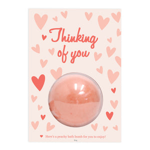 Thinking of You Bath Bomb Gift Card