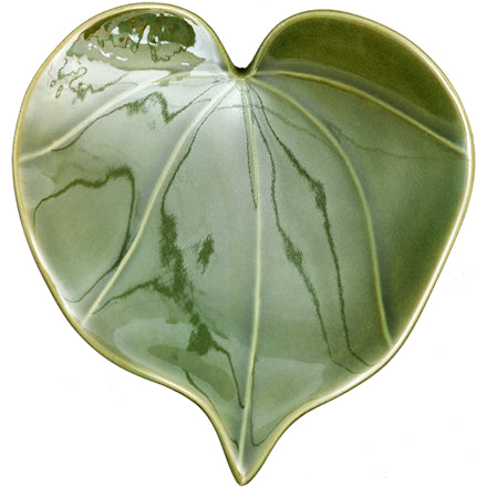 Steiner Ceramics - Heart Leaf Green