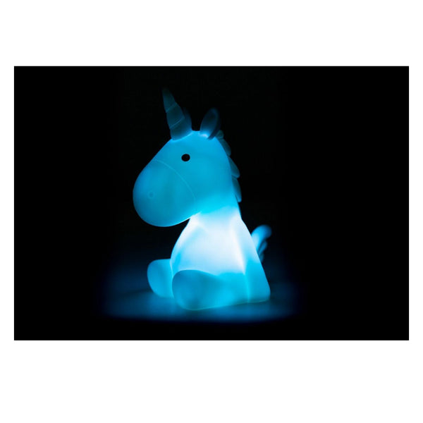 Blue Unicorn Timer Night Light
