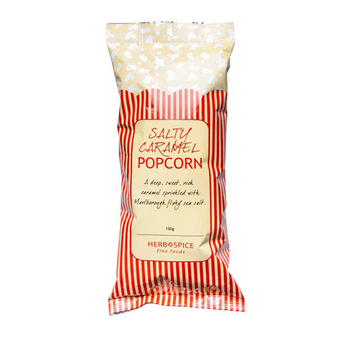 Salty Caramel Popcorn 150g from The Herb & Spice Mill Company.