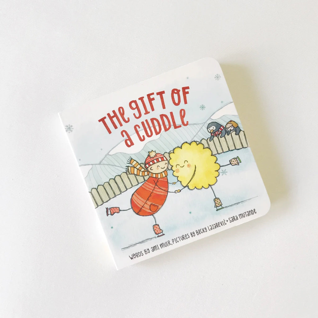 Front cover of The Kiss Co.'s The Gift of a Cuddle Board Book.