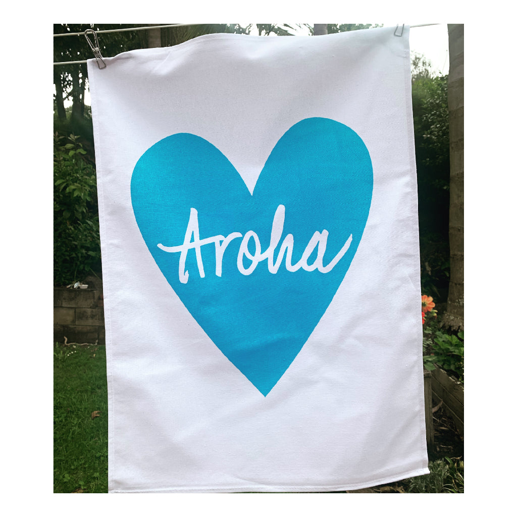 Tuesday Print - Aroha Tea Towel