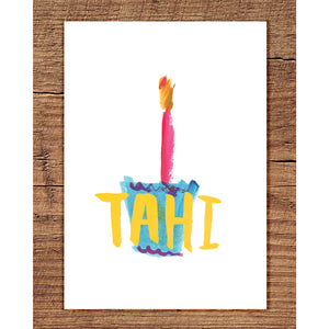 Tahi - Greeting Card