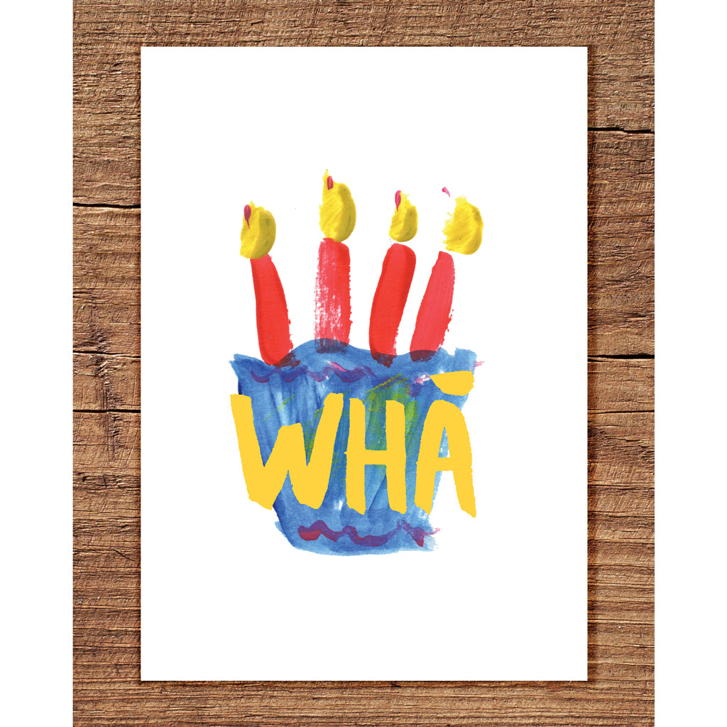 Whā - Greeting Card