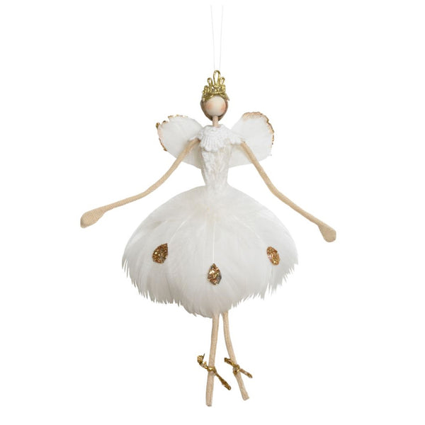 UBU Feather Fairy with Gold accents.