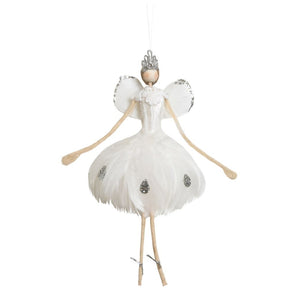 UBU Feather Fairy with Silver accents.