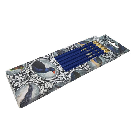 New Zealand Native Birds Pencil Set