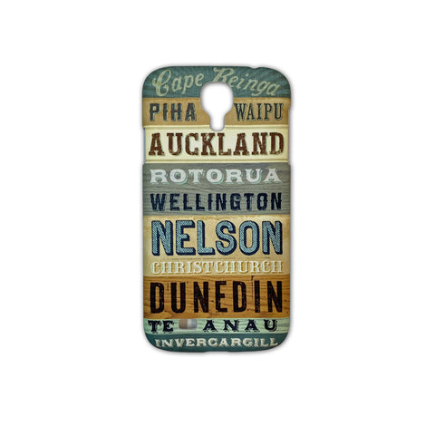 Rustic NZ Towns Sign Phone Cover