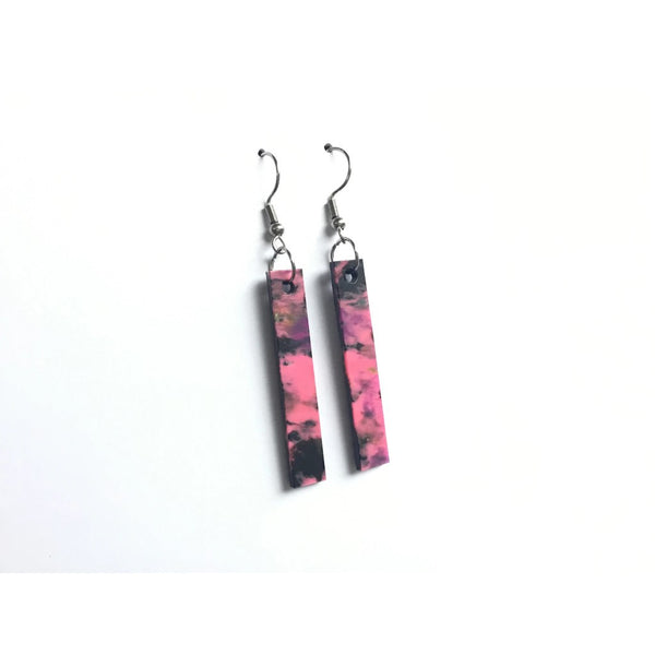 Recycled Straight & Narrow Earrings